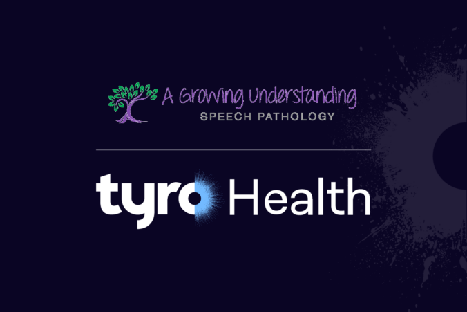 Nave background image showing Tyro Health and A Growing Understanding logo.